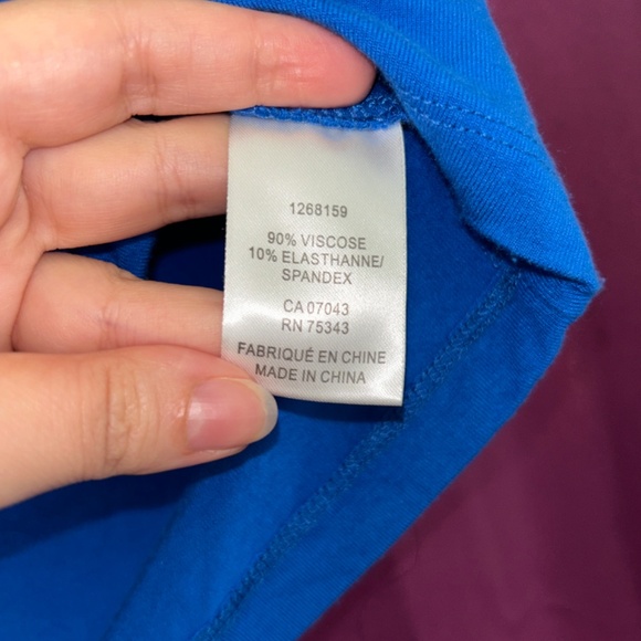 House of Harlow 1960 blue crop top XL y2k business casual - Picture 3 of 5